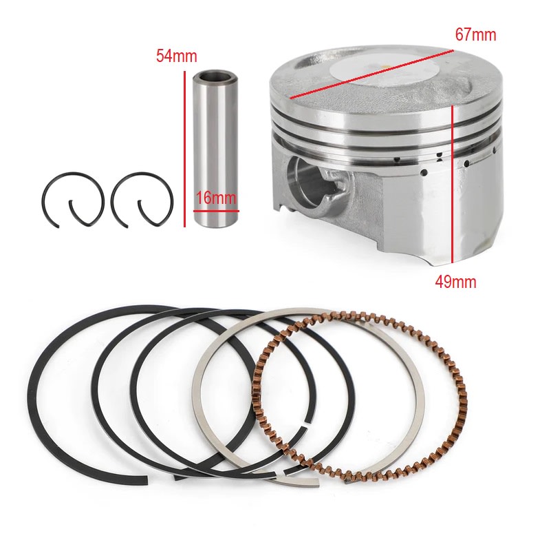 Kit Piston 67mm CG2502