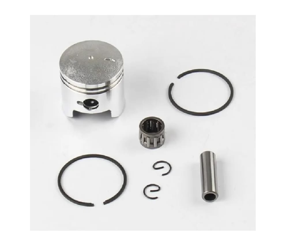 Kit Piston 44mm Motor 49cc 2T Anillos Buje Rodamiento Seguros3