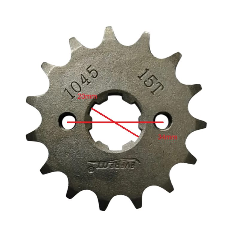 Kit Transmisión CB-150 Invicta Piñon 15T Catalina 43T 10455