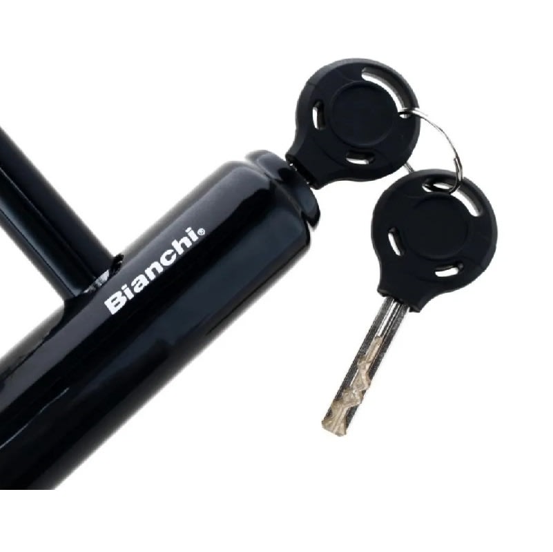 KIT URBANO BIANCHI BOMBIN RESINA + CANDADO U-LOCK + LUCES DE SILICONA1