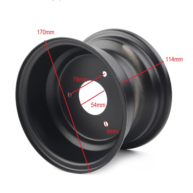 Llanta 06D 3P78mm 114x170 DI-54mm Negro4