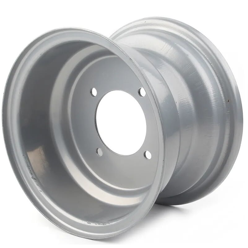 Llanta 08D 4P110 DI-90 172AN x 224AL Gris Trasera2