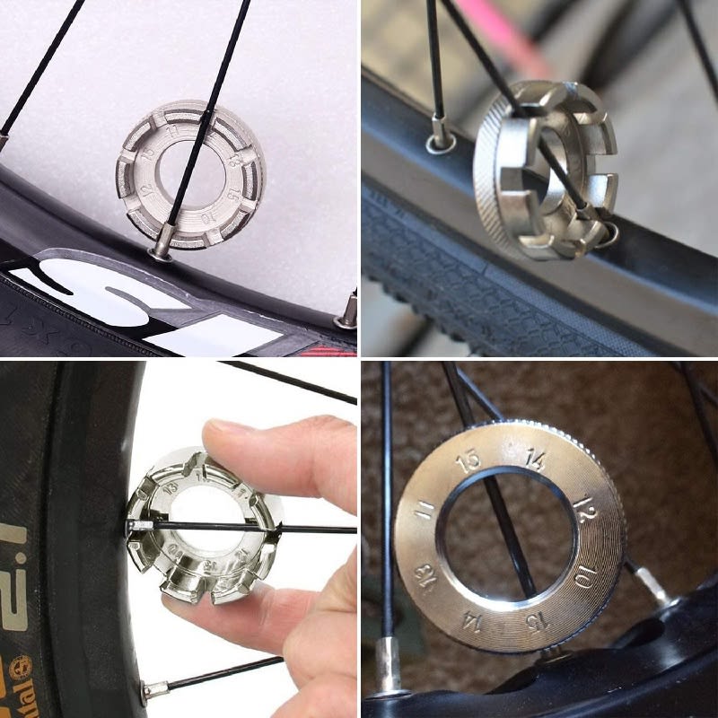 Llave Ajustadora de Rayos Para Bicicletas 8 Medidas2