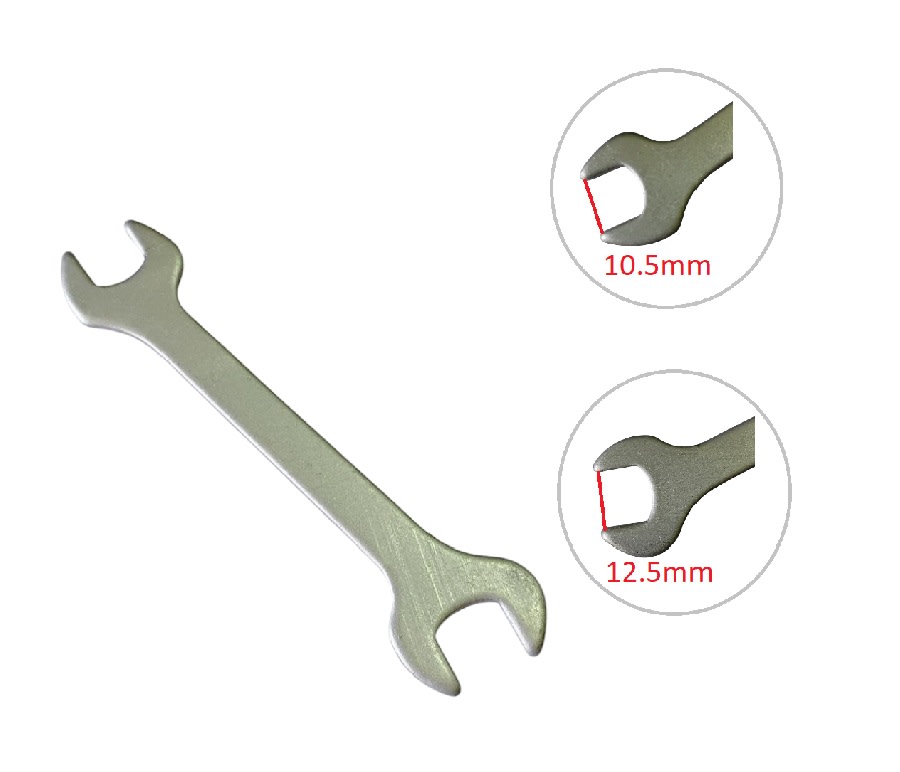 Llave Fija de Extremo Abierto 10.5mm 12.5mm1