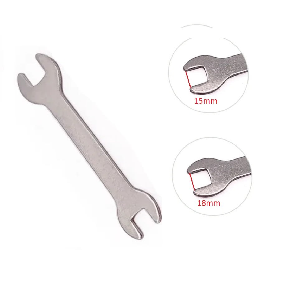 Llave Fija de Extremo Abierto 15mm 18mm10