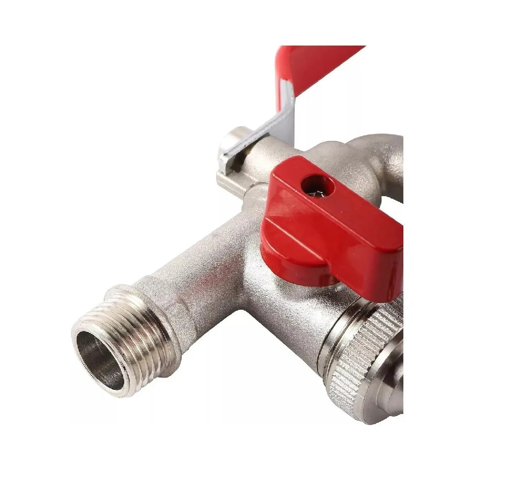 Llave Jardín con Doble Salida 1/2 Grifo De Válvula3
