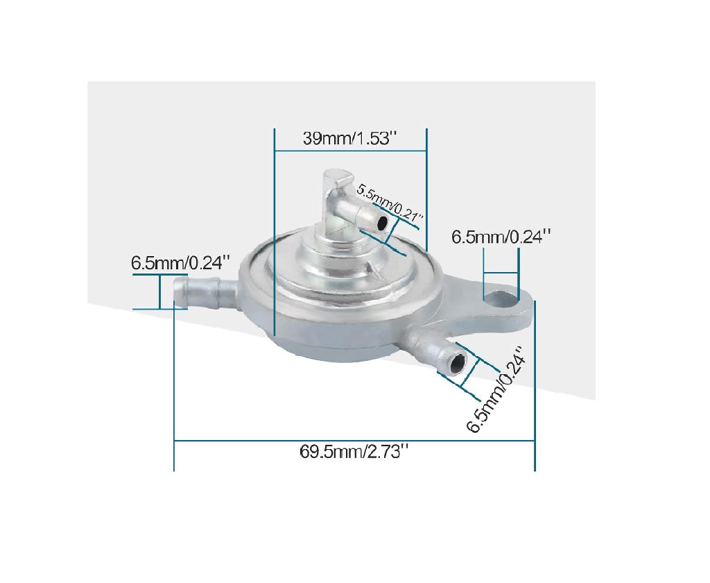 Llave Paso Bencina Moto Scooter 69.5mm6