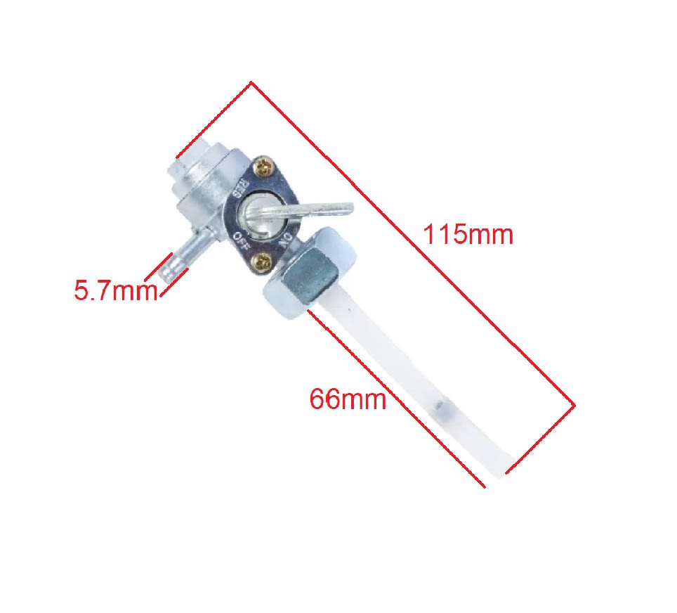 Llave Paso T22-70 DI-15mm Estanque Bencina Moto3