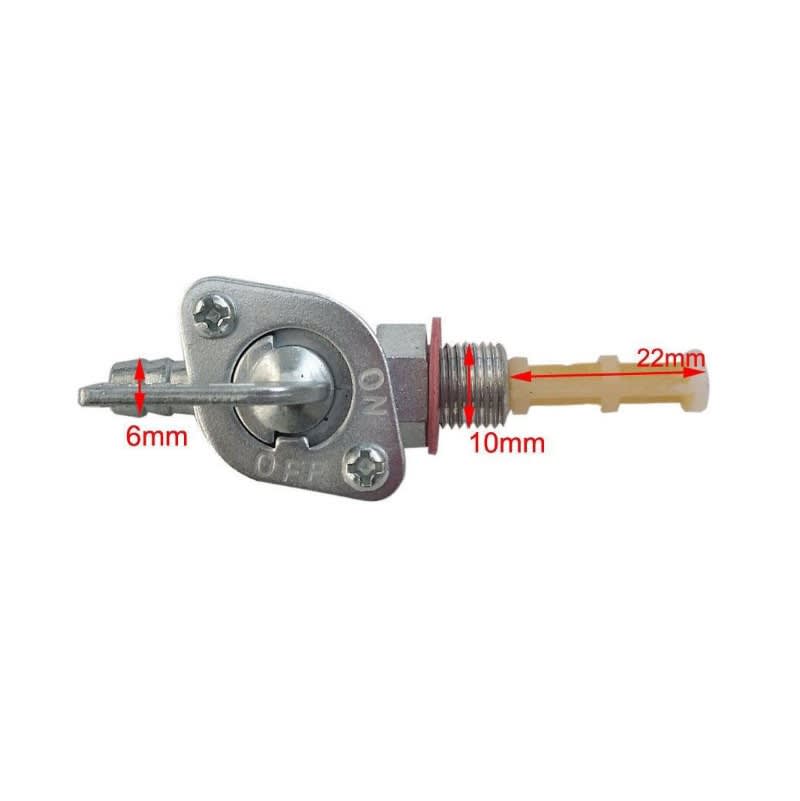 Llave paso Estanque Bencina 2P HE 10mm c-Filtro 180º5