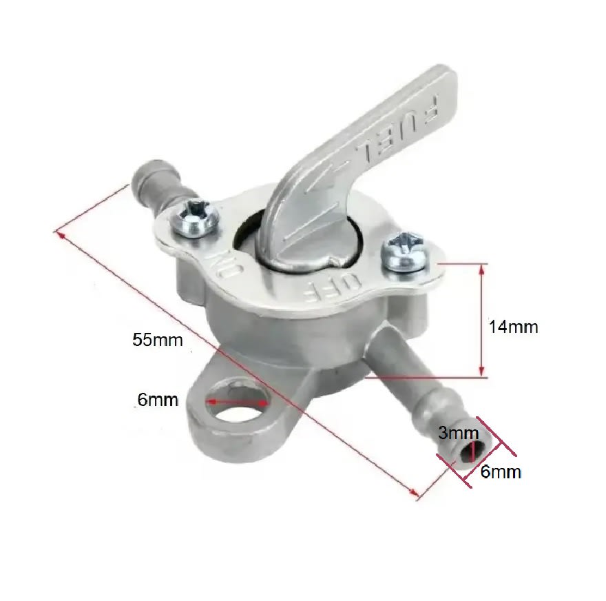 Llave Paso Estanque Bencina Moto ATV5