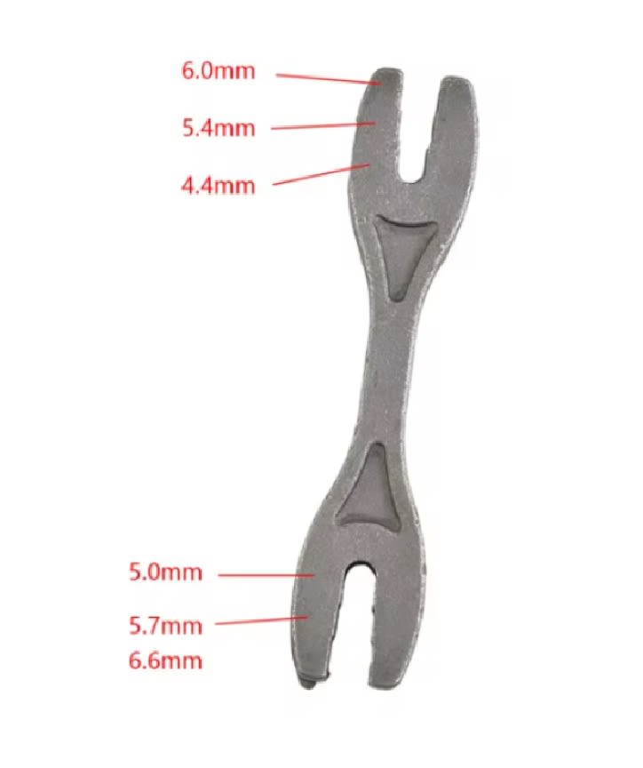 Llave Regulador de Rayos para Moto6
