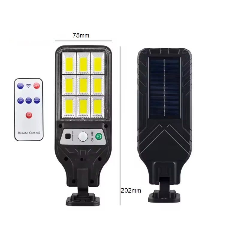 Luz Foco LED Solar de Pared con Movimiento para Exteriores6