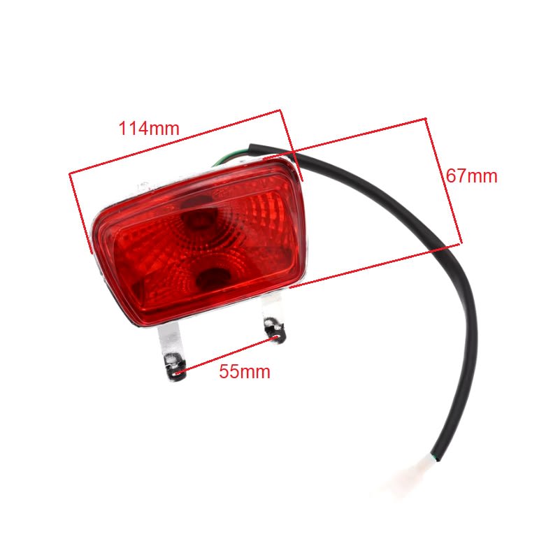 Foco Luz Trasera Freno Derecho 50cc-125cc ATV Quad1