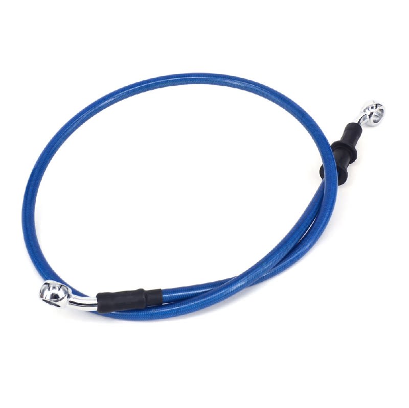 Tubo Manguera de Freno Flexible Hidraulico Moto 1mt Azul4