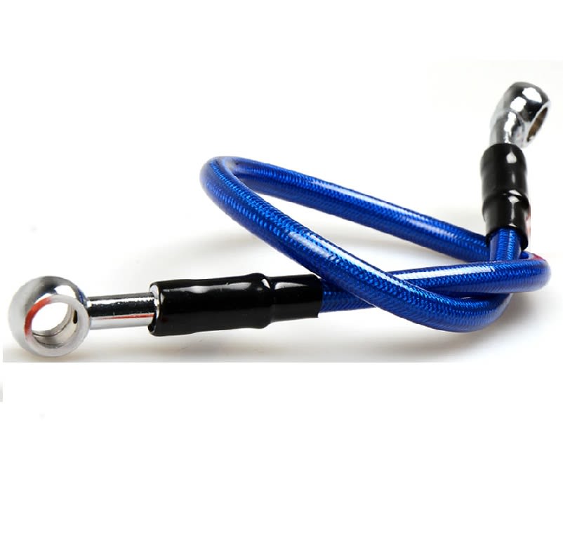 Tubo Manguera de Freno Flexible Hidraulico Moto 1mt Azul3