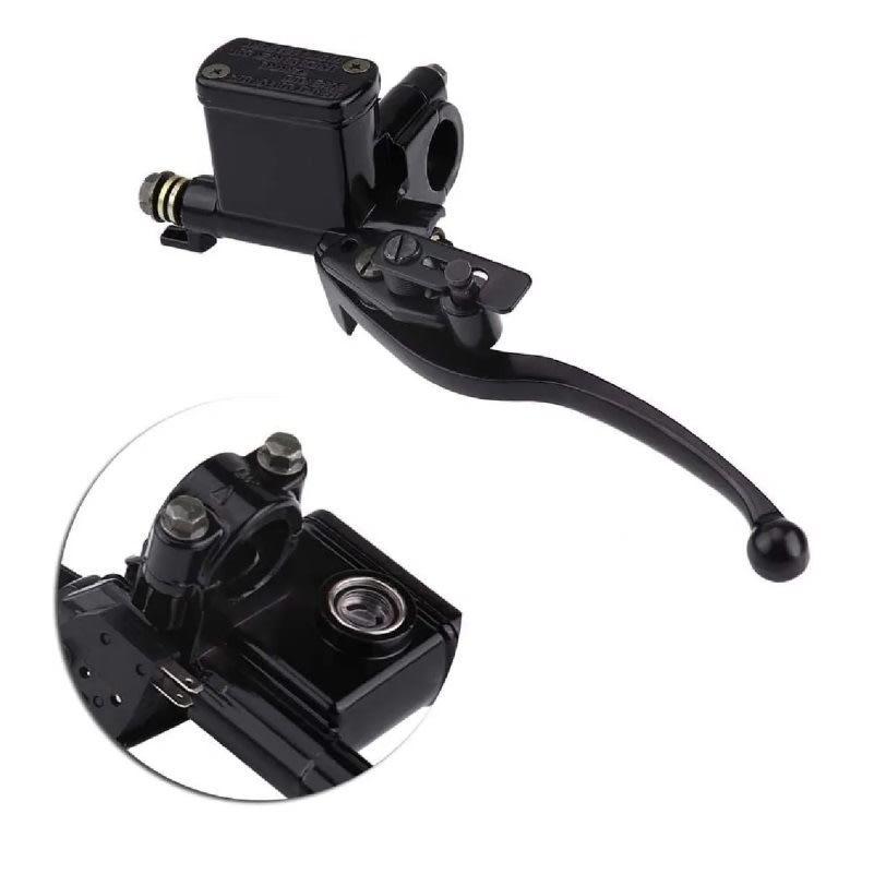 Manilla Freno Izquierno C/Bomba y seguro Moto ATV2