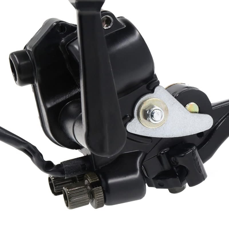 Manilla Doble Freno 114mm c/Seguro Acelerador Dedo, Cable 2P4