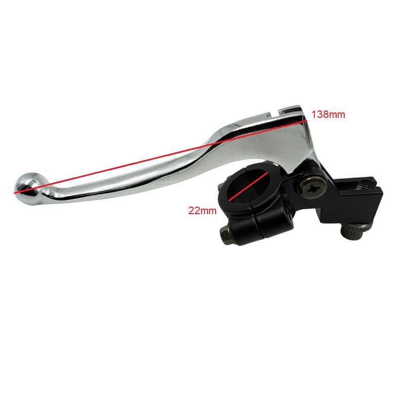 Manilla Izquierda Aluminio 138mm CRF / YZ1256