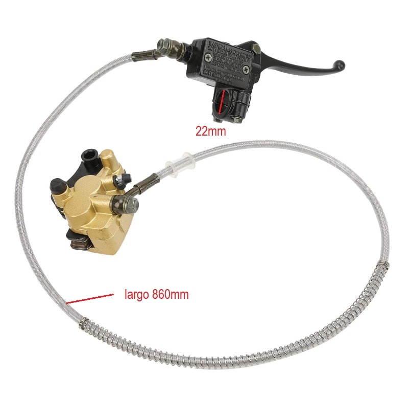 Manilla Freno Derecho Hidrauilico D c/Caliper6