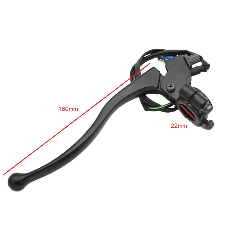 Manilla Izquierda 180mm c/Cable1