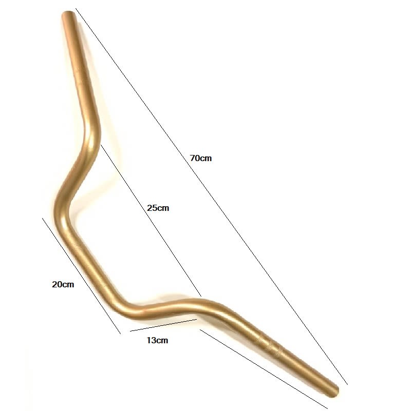 Manubrio 70cm DI-22mm Dorado3