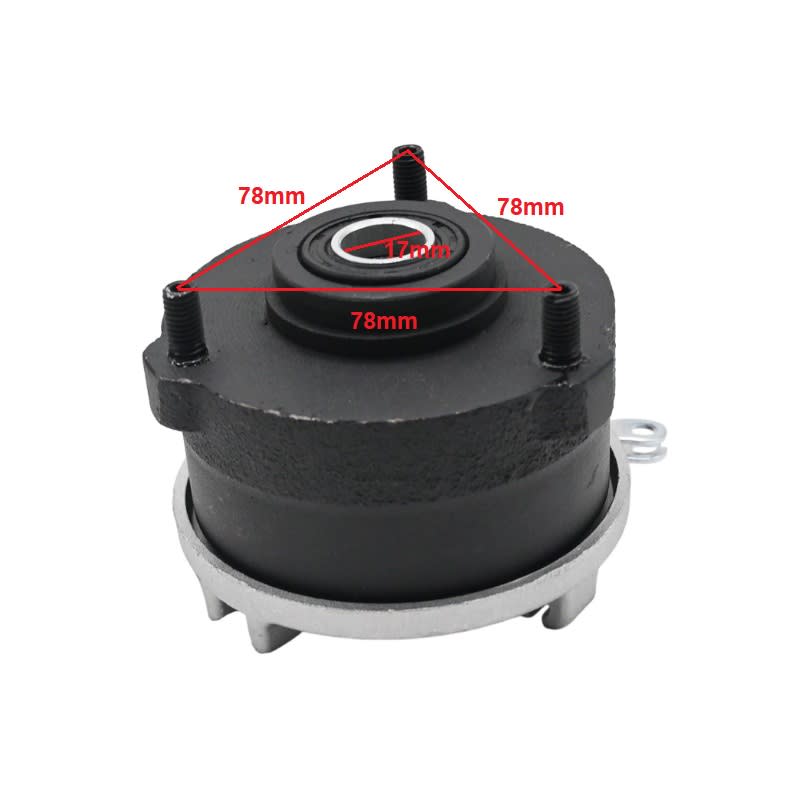 Maza Tambor Freno Derecho 3P78mm Eje DI-17mm4