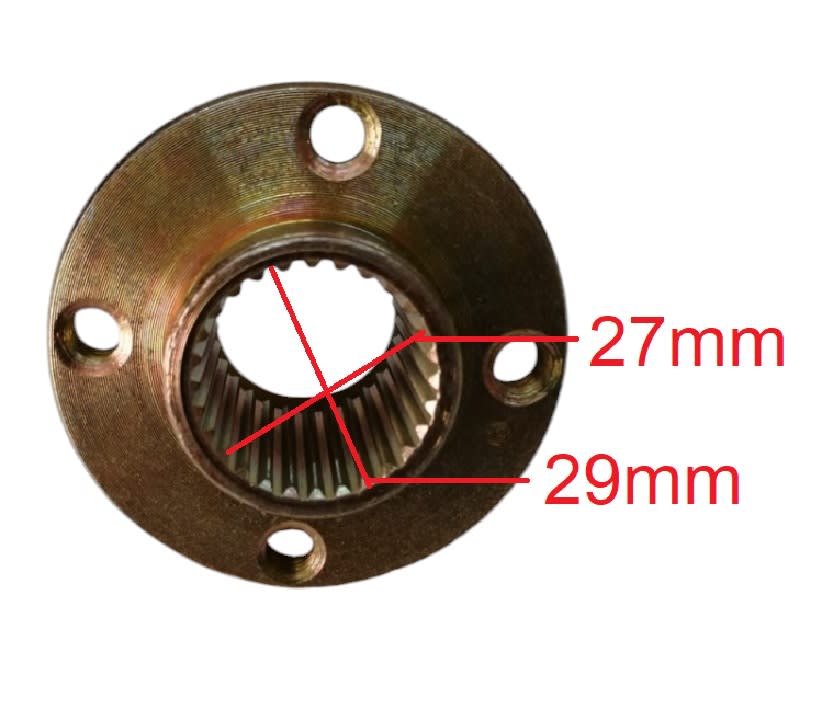 Maza 4P56mm Eje DI-27-29mm-28-Dientes2