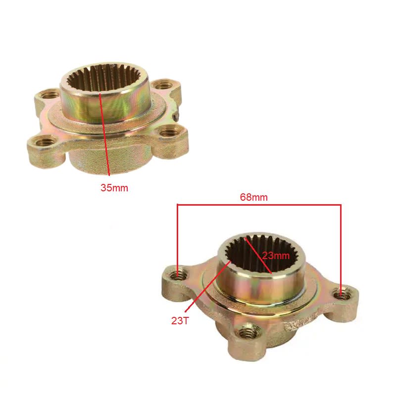 Maza 4P68mm Rueda Eje Trasero  Eje DI-22-24 23T1
