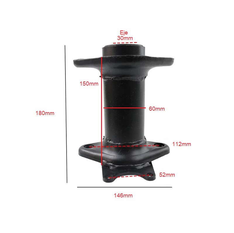 Maza Eje Trasero 30mm ATV 200cc - 250cc9