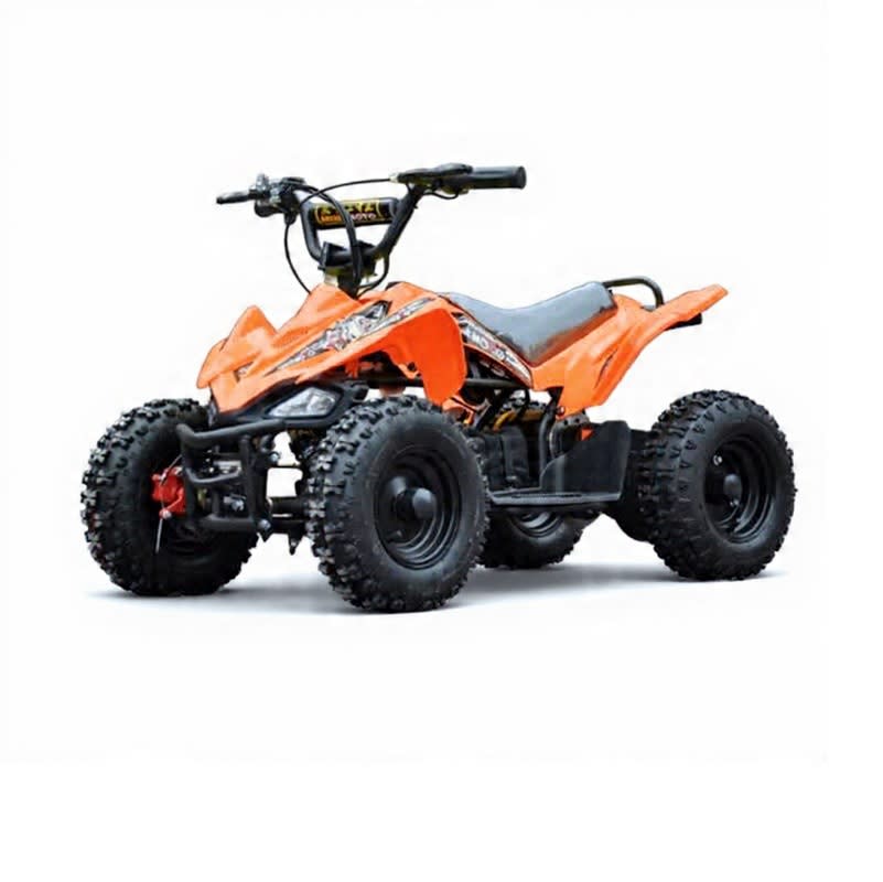 Mini Moto atv 49cc 2T aro 6 Cuadrimoto Naranjo 2