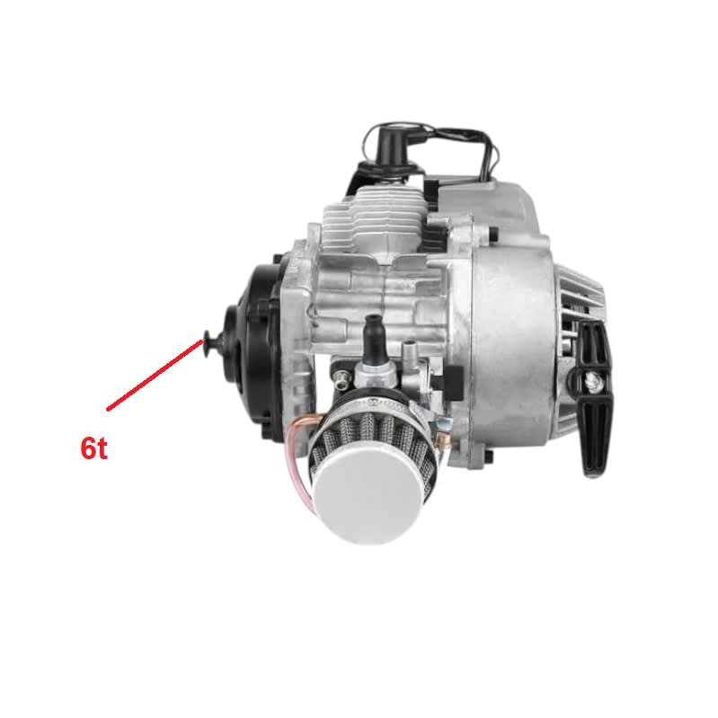 Motor 49cc 2t Moto Atv Arranque Normal4