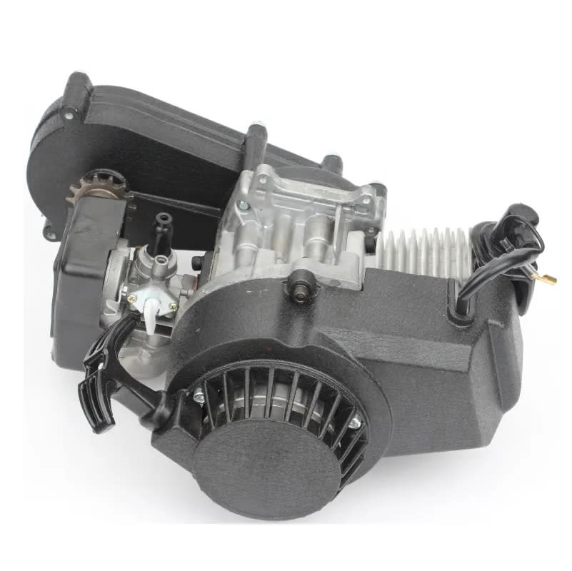 Motor 49cc 2T Partida Normal AN c/Reductor AN 11T y Filtro Plast6
