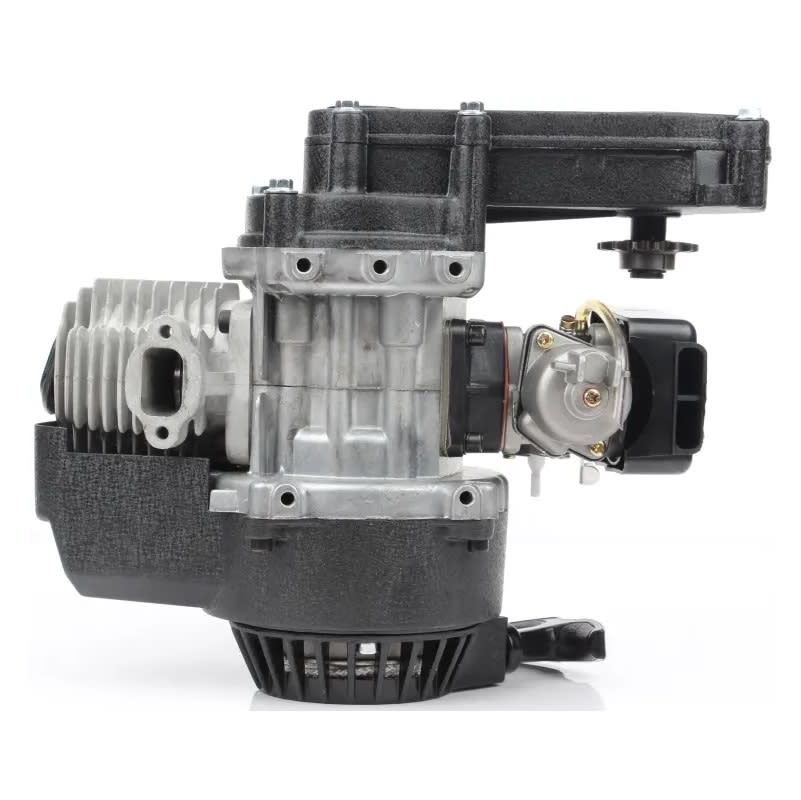 Motor 49cc 2T Partida Normal AN c/Reductor AN 11T y Filtro Plast4