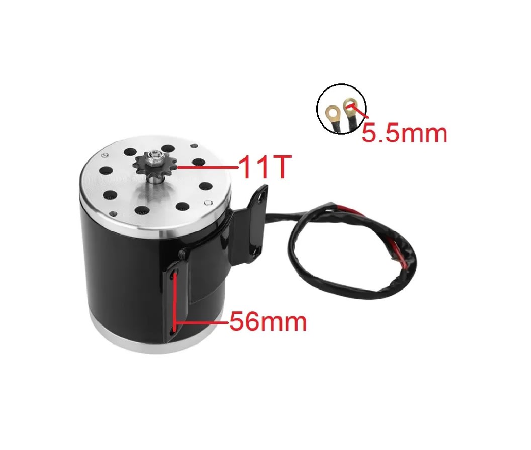 Motor Brush Eléctrico 36VDC 1000W4