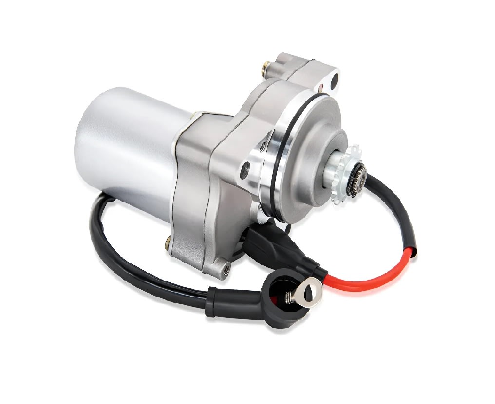 Motor De Partida Moto Atv 50-70-90-125cc 4t C/cable 0