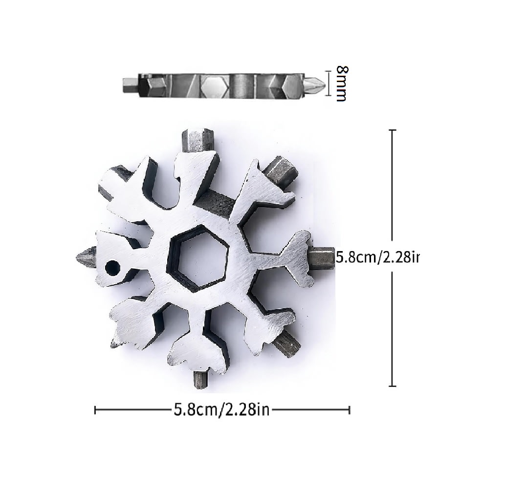 Multiherramienta Copo Nieve 18 en 1 Inox.3
