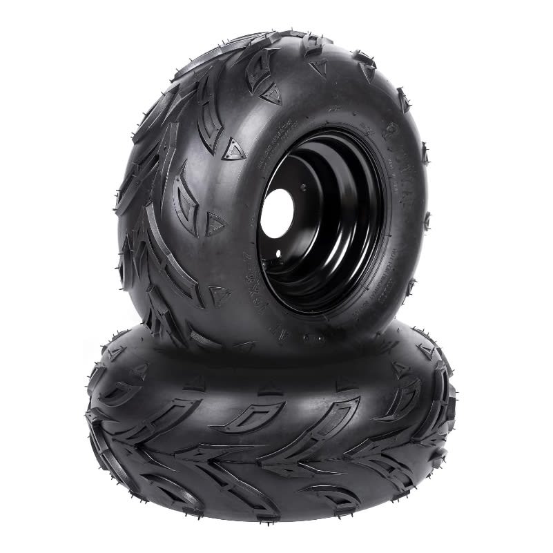 Par Neumáticos 07D 16x8-7 28F 4Ply Tubeless con Llanta3