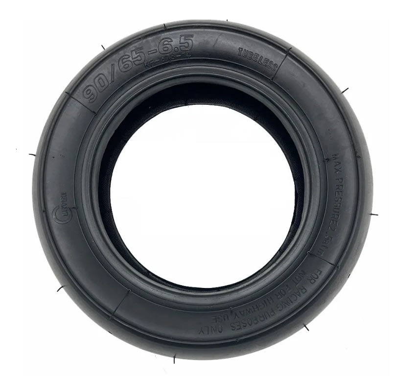 Neumático 06.5D 90/65-6.5 Tubeless Carrera Liso Mini Pocket Bike Delantero3