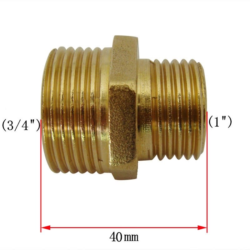 Niple Bronce HE/HE 1'' x 3/4''4