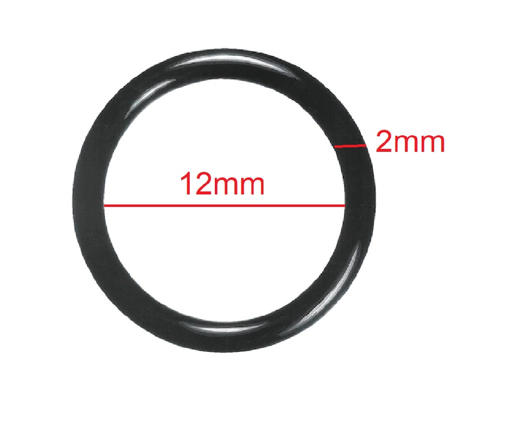 O-RING GOMA 12X2MM2