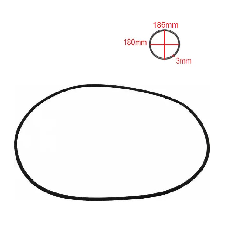 O-Ring Goma 180x186x3mm3