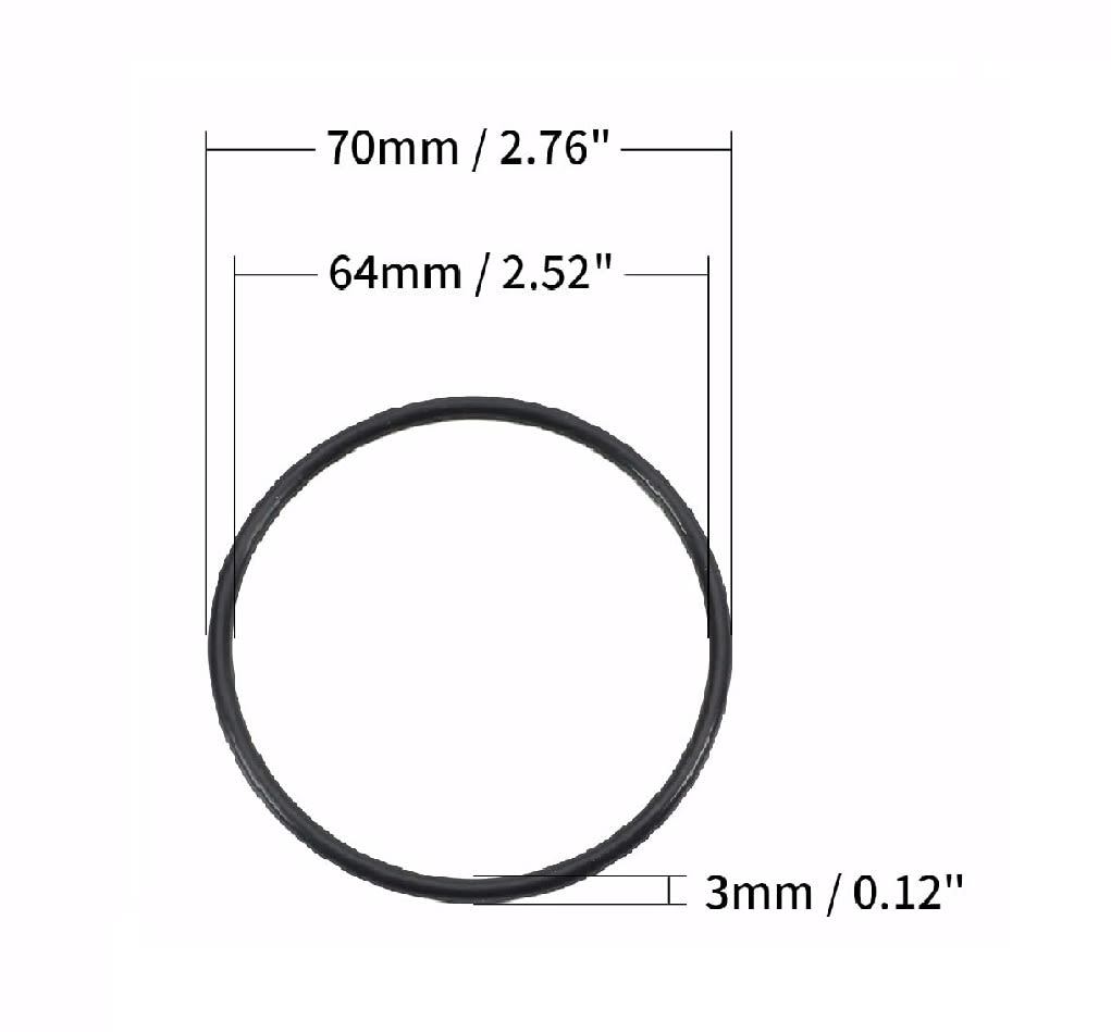 O-Ring Nitrilo SH 64x70x3mm3