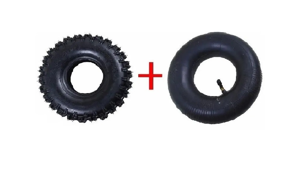 Neumático 04D 4.10-4 4PLY con Cámara V-curva Moto ATV Scooter2