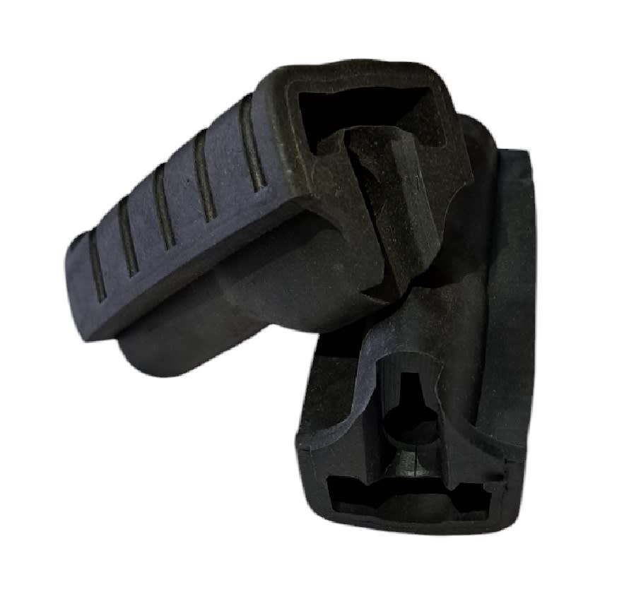 Par Pedales Apoya Pies Delanteros Goma CD1109