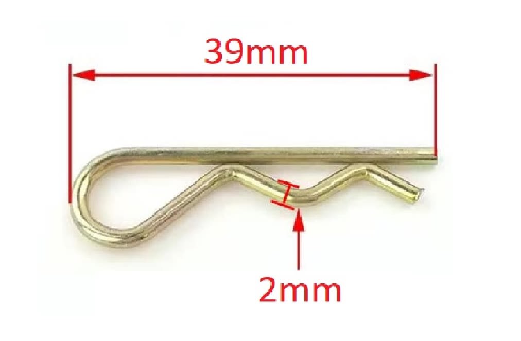 Pasador Chaveta Tipo R 2x39mm5