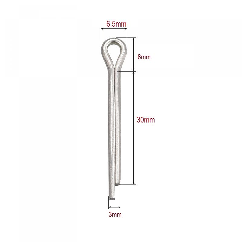 Pasador Chaveta Seguro Tuerca 40mm4