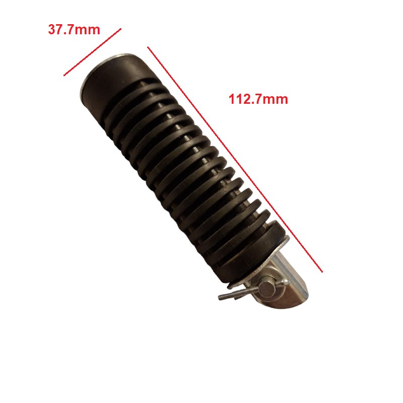 Pata apoya pies 112.7mm x 37.7mm2