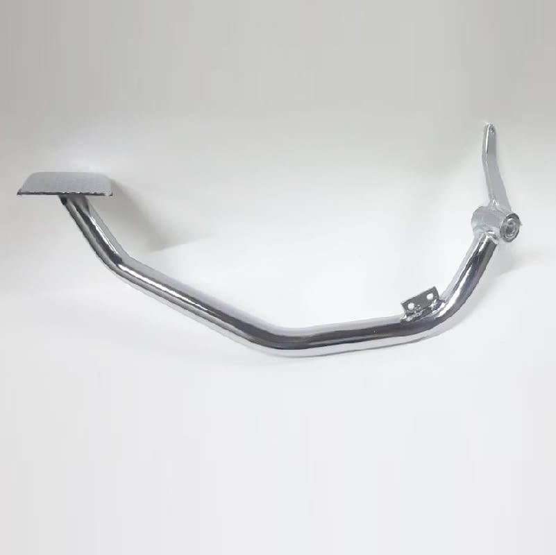 Pedal Freno Moto GN Pata Pie Plateada2