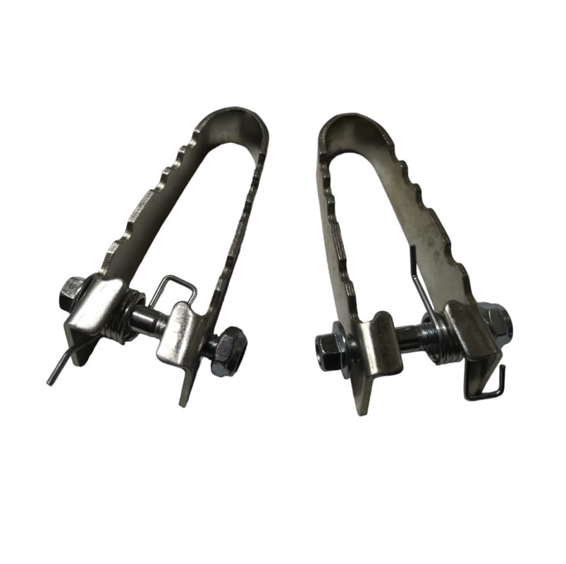 Pedalines Pisaderas Apoya Pie Mini Moto Metal Par3