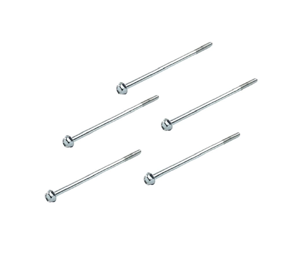 Pernos Brida Hexagonal M5 X 107mm Paso 0.8 Inox. X 5 Unid. 0